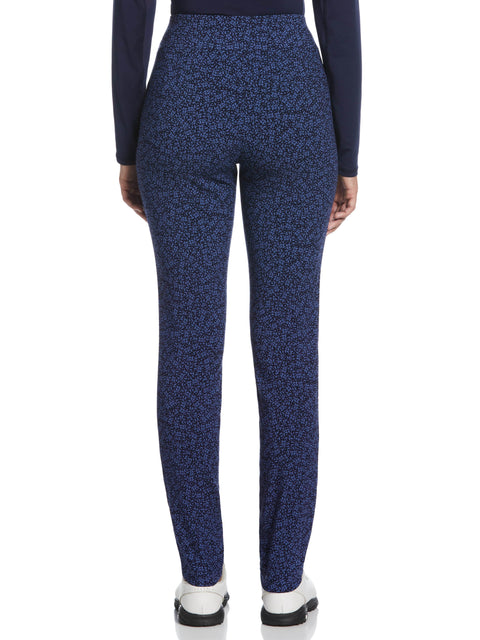 Geo Print Pull-On Golf Pant (Peacoat/Coastal Fjord) 