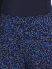 Geo Print Pull-On Golf Pant (Peacoat/Coastal Fjord) 