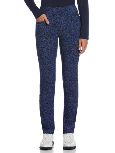 Geo Print Pull-On Golf Pant (Peacoat/Coastal Fjord) 