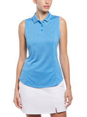 Heather Golf Polo (Blue Sea Star Htr) 