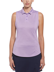 Heather Golf Polo (English Lavender Htr) 