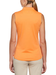 Sleeveless Women's Polo (Nectarine) 