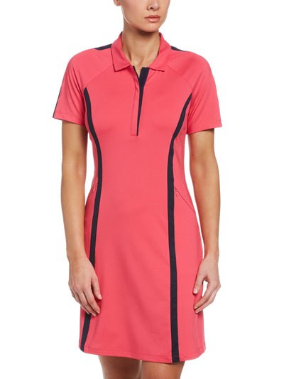 Women's Plus Swing Tech Color Block Golf Dress