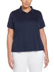 Plus Swing Tech Golf Polo (Peacoat) 