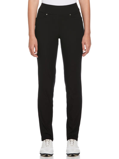 Solid Pull-On Golf Pant (Caviar) 