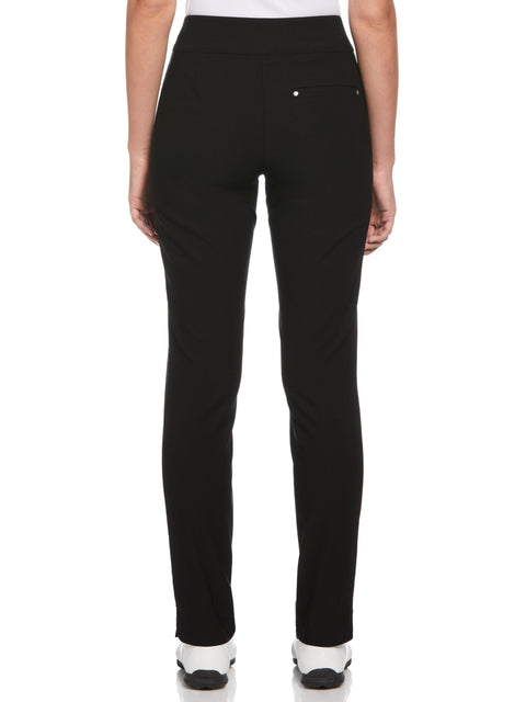 Solid Pull-On Golf Pant (Caviar) 