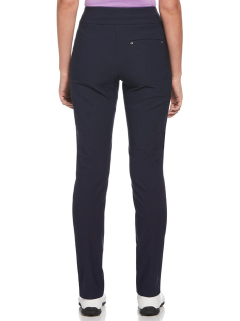 Solid Pull-On Golf Pant (Black Iris) 