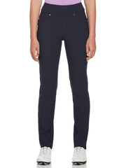 Solid Pull-On Golf Pant (Black Iris) 