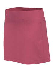 Womens Solid Skort (Fruit Dove) 