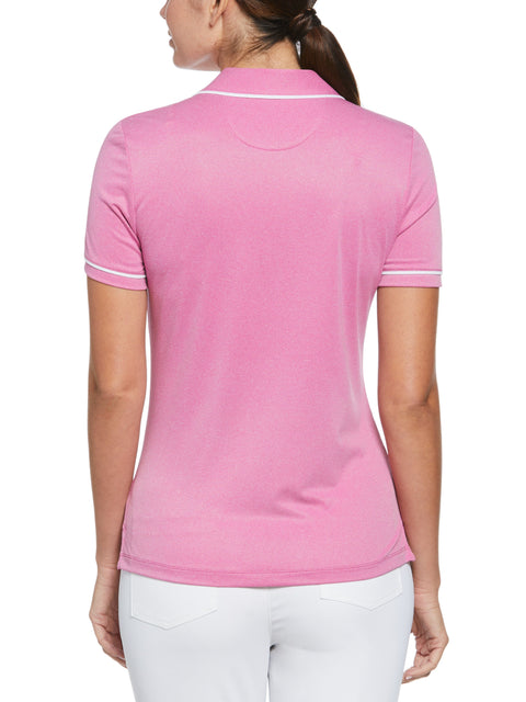 Veronica Golf Polo Shirt (Fuchsia Red) 