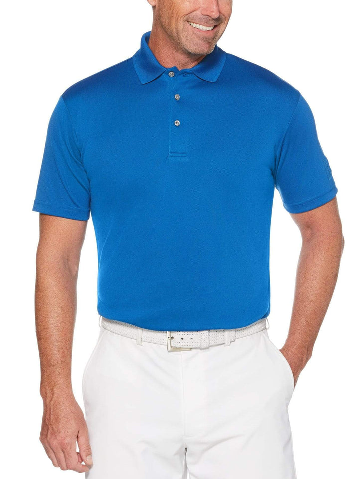 PGA Tour XL AirFlux™ Blue Heather popular Golf Short Sleeve Polo