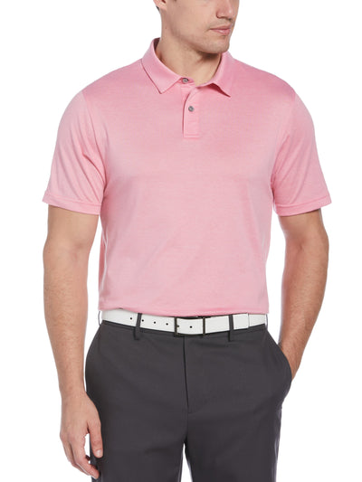 Eco Golf Polo (Sea Pink Htr) 