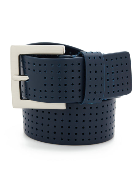 Men's Silicone Perforated Golf Belt by Pebble Beach