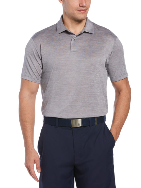 Men's Space Dye Texture Golf Polo