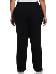 Plus Size Pull-On Golf Pant (Caviar) 